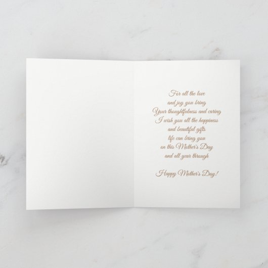 Moederdag kaart (Binnen)