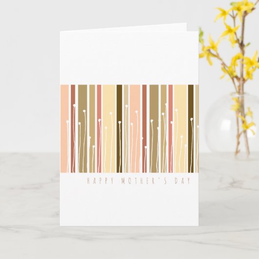 Moederdag Kaart  (Gele Bloem)