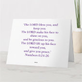 Moederdag kaart (Achterkant)