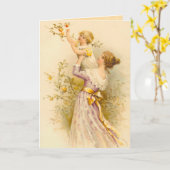 Moederdag Kaart (Gele Bloem)