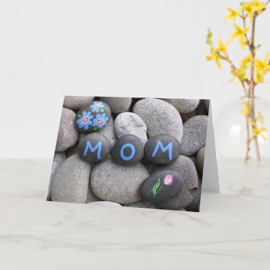 Moederdag Kaart (Gele Bloem)