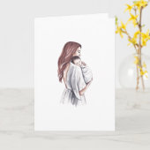 Moederdag Kaart (Gele Bloem)