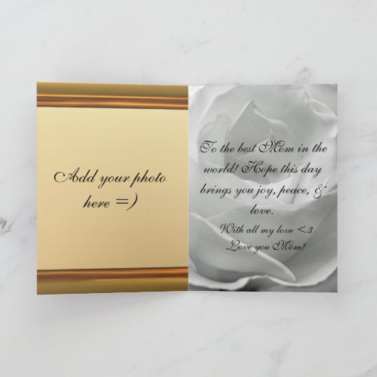 Moederdag Kaart (Binnen)