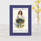  Moederdag Kaart (Gele Bloem)