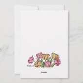 Moederdag kaart (Achterkant)