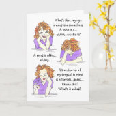 Moederdag Kaart (Gele Bloem)