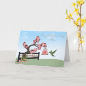 Moederdag Kaart (Gele Bloem)