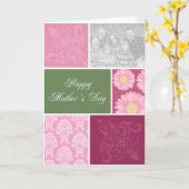 Moederdag kaart (Gele Bloem)