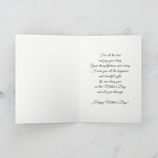 Moederdag kaart (Binnen)