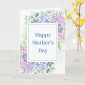 Moederdag kaart (Gele Bloem)