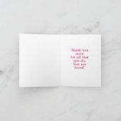 Moederdag kaart (Binnen)