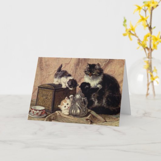 Moederdag Kaart (Gele Bloem)