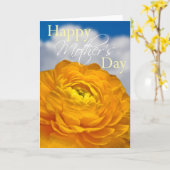 Moederdag Kaart (Gele Bloem)