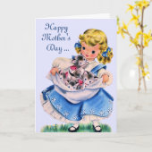  Moederdag Kaart (Gele Bloem)