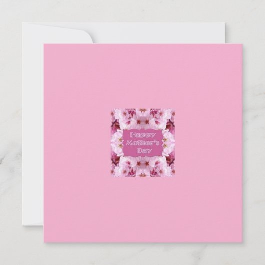 Moederdag kaart (Voorkant)