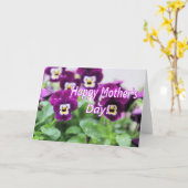 Moederdag Kaart (Gele Bloem)