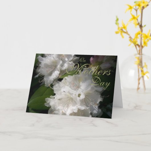 Moederdag Kaart (Gele Bloem)