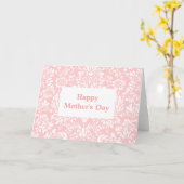 Moederdag Kaart (Gele Bloem)