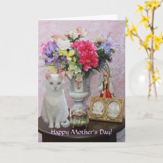  Moederdag Kaart (Gele Bloem)