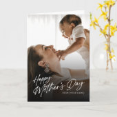 Moederdag kaart (Gele Bloem)