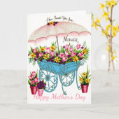  moederdag kaart (Gele Bloem)