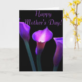 moederdag kaart (Gele Bloem)