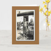 Moederdag Kaart (Gele Bloem)