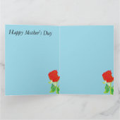 Moederdag kaart (Binnen)