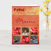 Moederdag Kaart (Gele Bloem)