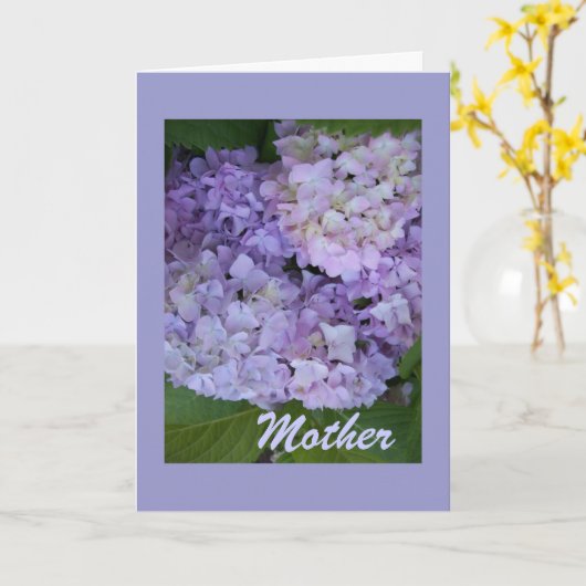 Moederdag Kaart (Gele Bloem)