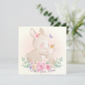 Moederdag kaart (Staand voorkant)