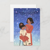 Moederdag kaart (Voorkant / Achterkant)