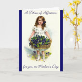 Moederdag Kaart (Gele Bloem)