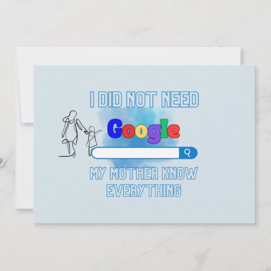 Moederdag Kaart (Voorkant)