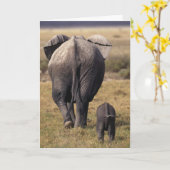 moederdag kaart (Gele Bloem)