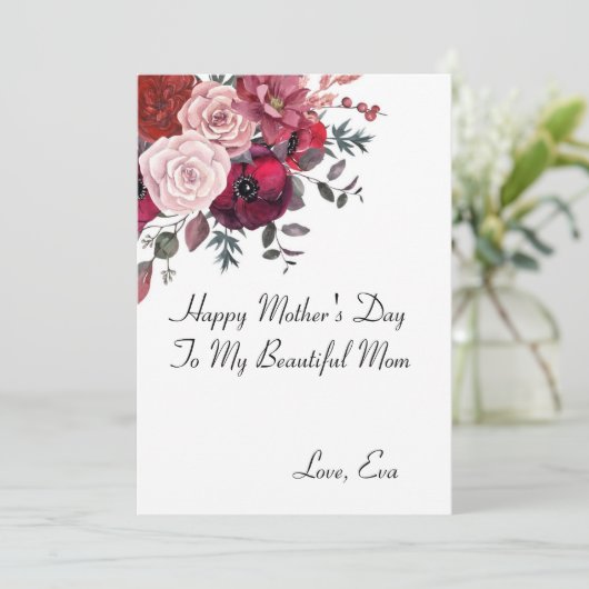 MOEDERDAG KAART (Staand voorkant)