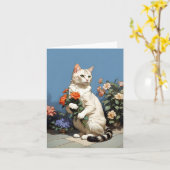 moederdag kaart (Gele Bloem)