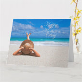 Moederdag Kaart (Gele Bloem)