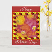 Moederdag Kaart (Gele Bloem)