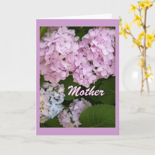 Moederdag Kaart (Gele Bloem)