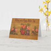 Moederdag Kaart (Gele Bloem)