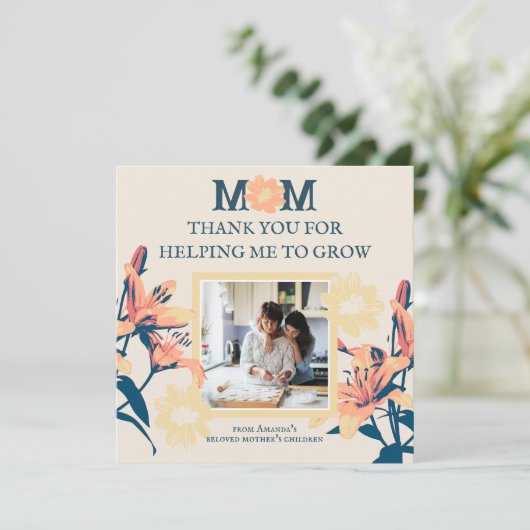   Moederdag Kaart (Staand voorkant)