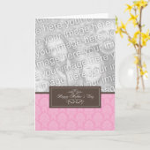 Moederdag kaart (Gele Bloem)