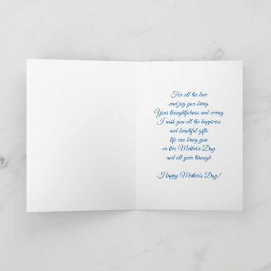 Moederdag kaart (Binnen)