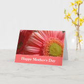 Moederdag kaart (Gele Bloem)