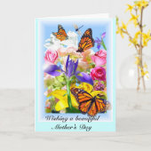 Moederdag Kaart (Gele Bloem)