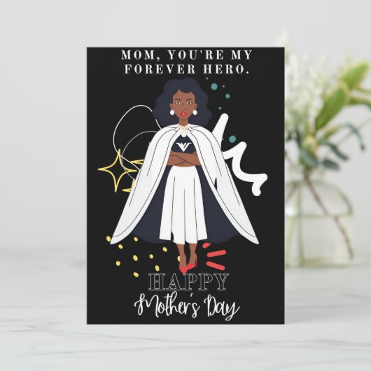 Moederdag Kaart (Staand voorkant)