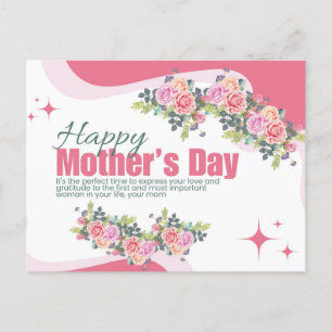 Moederdag kaart afdrukbaar, Moederdag kaart