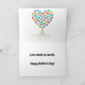 Moederdag kaart autisme neurodivergent autistisch (Binnen)