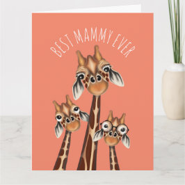 Moederdag Kaart - BESTE MAMMY OOIT